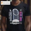 Los Angeles Dodgers Vs Toronto Blue Jays Changeup Matchup T Shirt