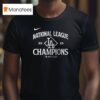 Los Angeles Dodgers X National League Champions Blue Crew Forever T Shirt