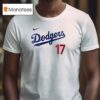 Los Angeles Dodgers X Sevenn Hoshi Signature T Shirt