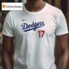 Los Angeles Dodgers X Sevenn World Tour Signatures T Shirt