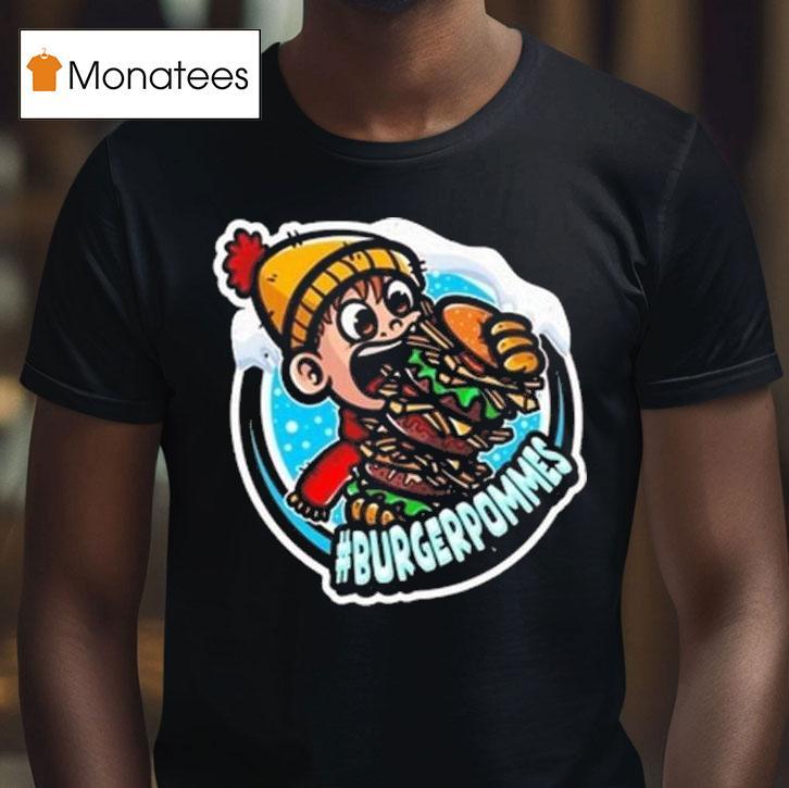 Lukas Burgerpommes Winter T Shirt Lukas Burgerpommes Winter T Shirt