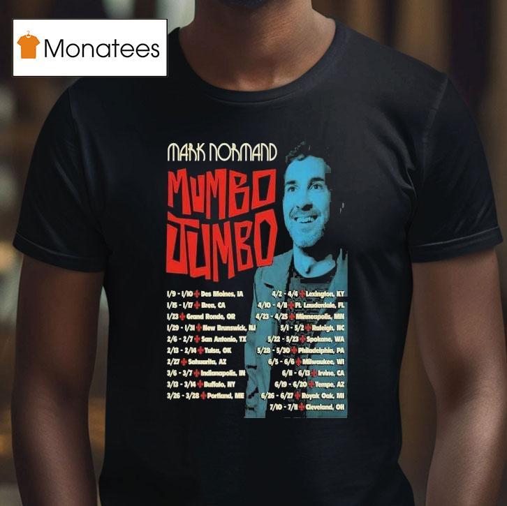 Mark Normand Mumbo Jumbo Tour T Shirt Mark Normand Mumbo Jumbo Tour T Shirt