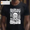 Metal Marf By Beefaroni Marvin Skull Cat Graphic T Shirt