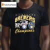 Milwaukee Brewers American League Alcs Champions T Shirt