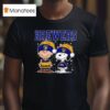 Milwaukee Brewers Snoopy Christmas T Shirt
