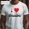 Miya I Love Shawarma T Shirt