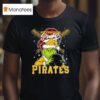 Mlb Pittsburgh Pirates Christmas Grinch Helmets Baseball Logo T Shirt