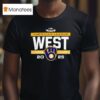 Mlb Postseason Milwaukee Brewers American League West Champions T Shirt