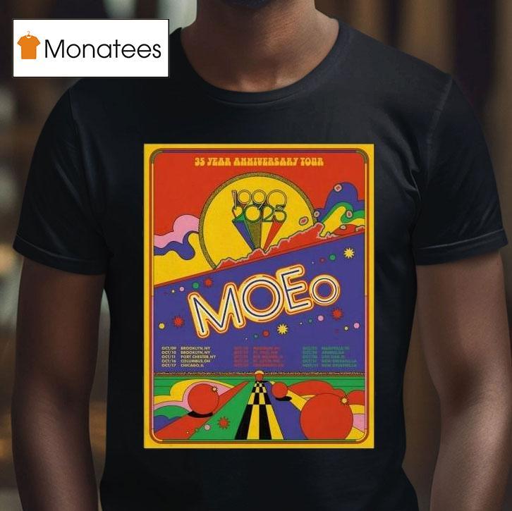 Moe Years Anniversary Tour T Shirt Moe Years Anniversary Tour T Shirt
