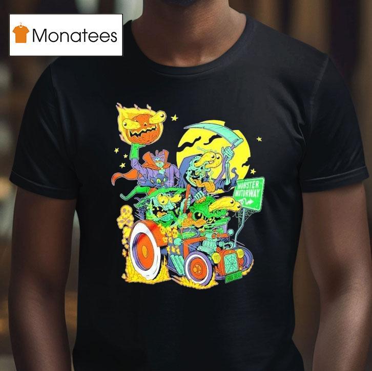 Monster Motorway Halloween T Shirt Monster Motorway Halloween T Shirt