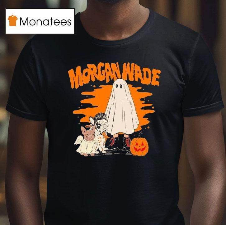 Morgan Wade Trick Or Treating Ghost Bulldog Halloween T Shirt Morgan Wade Trick Or Treating Ghost Bulldog Halloween T Shirt