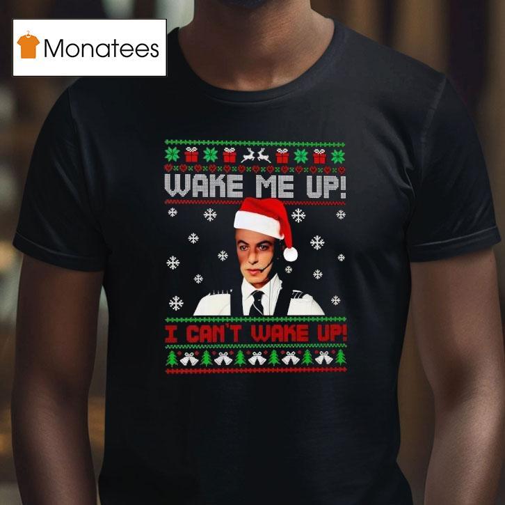 Nathan Fielder Wake Me Up I Can T Wake Up Ugly Christmas T Shirt Nathan Fielder Wake Me Up I Can T Wake Up Ugly Christmas T Shirt