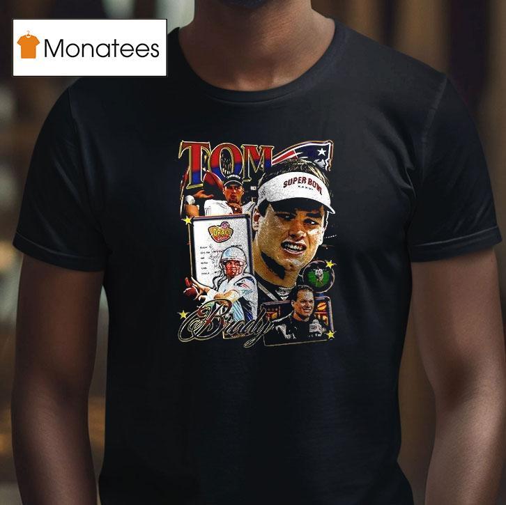 New England Patriots Tom Brady Th Round To The Goat Signature T Shirt New England Patriots Tom Brady Th Round To The Goat Signature T Shirt
