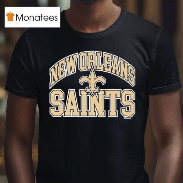 New Orleans Saints Victory Baseball Logo T Shirt