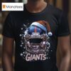 New York Giants Nfl Helmet Merry Christmas T Shirt