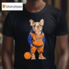 New York Knicks X Bulldog Hoop Dogs T Shirt