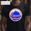 New York Mets Cursed Skyline T Shirt