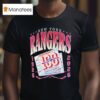 New York Rangers Fanatics Blue Centennial Anniversary T Shirt