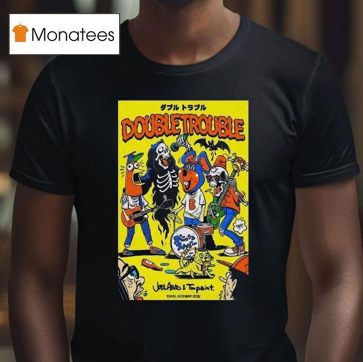 Nofx Double Trouble Voel Abad Tm Paint T Shirt Nofx Double Trouble Voel Abad Tm Paint T Shirt