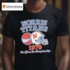 Norris Titans One Year Two Championships Helmet Logo T Shirt