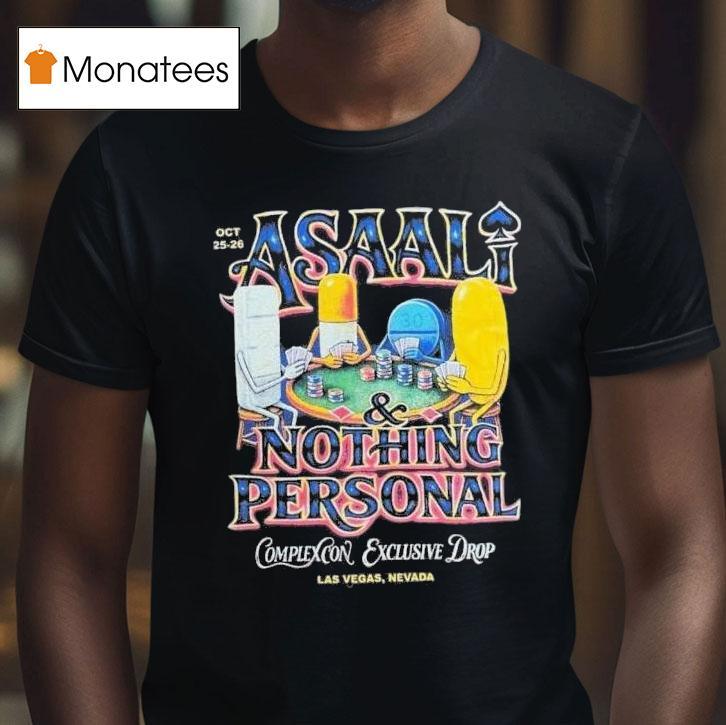 Nothing Personal X Asaali Complexcon T Shirt Nothing Personal X Asaali Complexcon T Shirt
