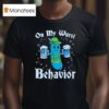 Oktoberfest On My Wurst Behavior Funny German Men Women T Shirt