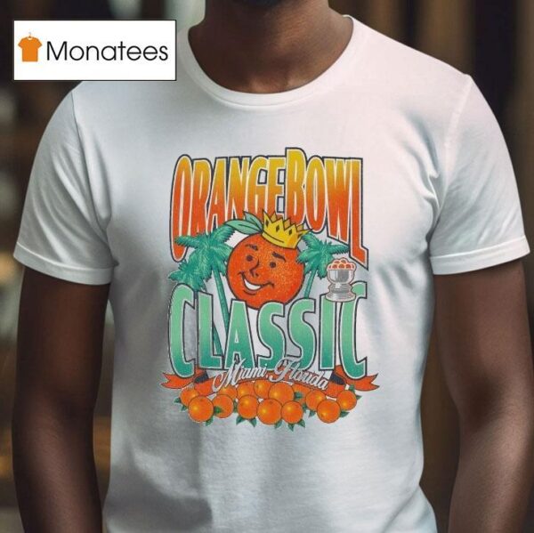 Orange Bowl Classic College Football Playoff Miami Beach T Shirt