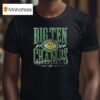 Oregon Ducks Big Ten Champions Fighting Ducks Team Graphic T Shirt