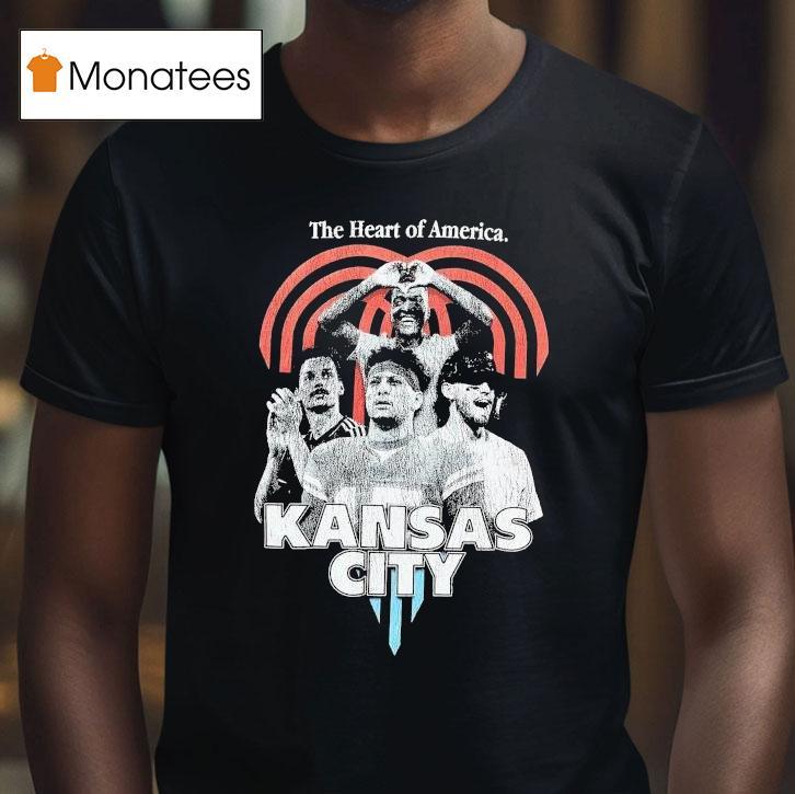 Patrick Mahomes Kansas City Chiefs Kansas City Royals Kansas City The Heart Of America T Shirt Patrick Mahomes Kansas City Chiefs Kansas City Royals Kansas City The Heart Of America T Shirt
