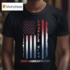Patriotic Great American Patriot Charlie Kirk T Shirt