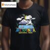 Peanuts Snoopy X Mount Rainier National Park T Shirt