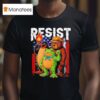 Penguin Frog Bear Resist Protest Against Tariffs T Shirt