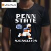 Penn State Nittany Lions Nicholas Singleton Football T Shirt