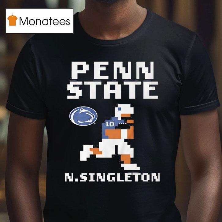 Penn State Nittany Lions Nicholas Singleton Football T Shirt Penn State Nittany Lions Nicholas Singleton Football T Shirt