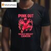 Pink Out Tackle Football Breast Cancer Awareness T Shirt