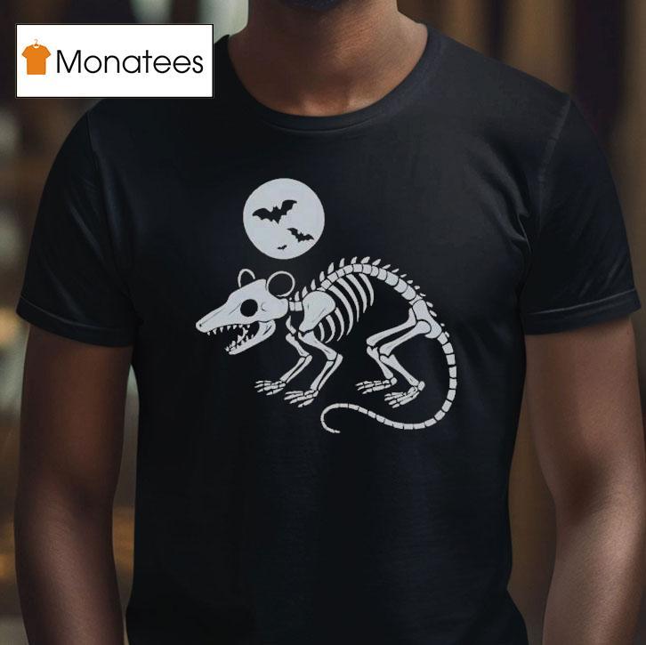 Playing Opossum Bone Halloween T Shirt Playing Opossum Bone Halloween T Shirt