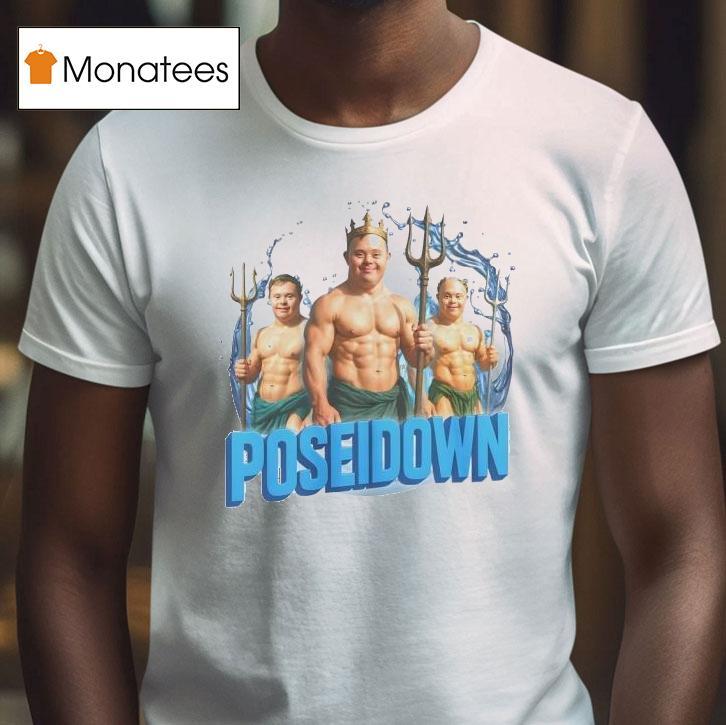 Poseidon Poseidon Down T Shirt Poseidon Poseidon Down T Shirt