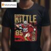 Premium George Kittle San Francisco Ers Football Number Illustration T Shirt
