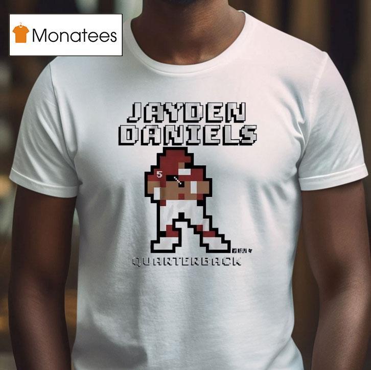 Quaterback Jayden Daniels Su Tigers Football Retro Baller T Shirt Quaterback Jayden Daniels Su Tigers Football Retro Baller T Shirt