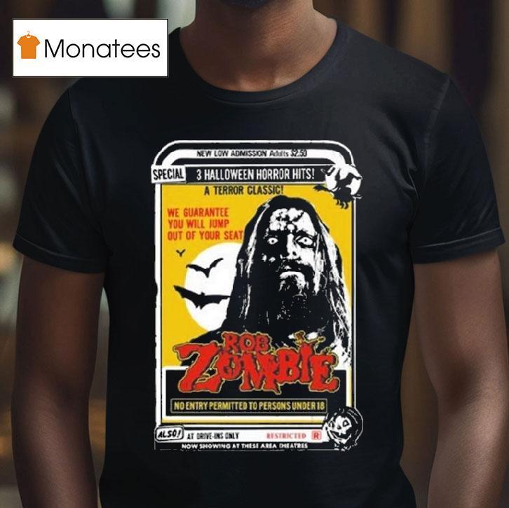 Rob Zombie Halloween Horror Hits T Shirt Rob Zombie Halloween Horror Hits T Shirt