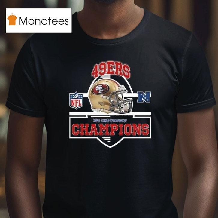 San Francisco Ers Are Nfc Championship Champions Nfl Playoffs Team Helme T Shirt San Francisco Ers Are Nfc Championship Champions Nfl Playoffs Team Helme T Shirt