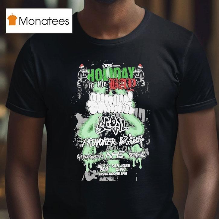 Scowl Sunami Dec San Jose Civic San Jose Ca Holiday Christmas T Shirt Scowl Sunami Dec San Jose Civic San Jose Ca Holiday Christmas T Shirt