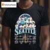 Seattle Mariners Players Signatures Skyline T Shirt