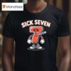 Six Seven Wordplay Temperature Strips T Shirt