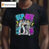 Skeleton Elp X Ace Wrestling T Shirt