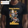 Skull Motor Harley Davidson Cycles Pittsburgh Slers T Shirt