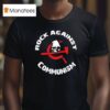 Skull Rock Against Communism Logo T Shirt