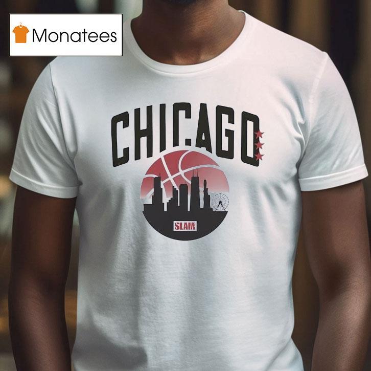 Slam Chicago City Basketball T Shirt Slam Chicago City Basketball T Shirt