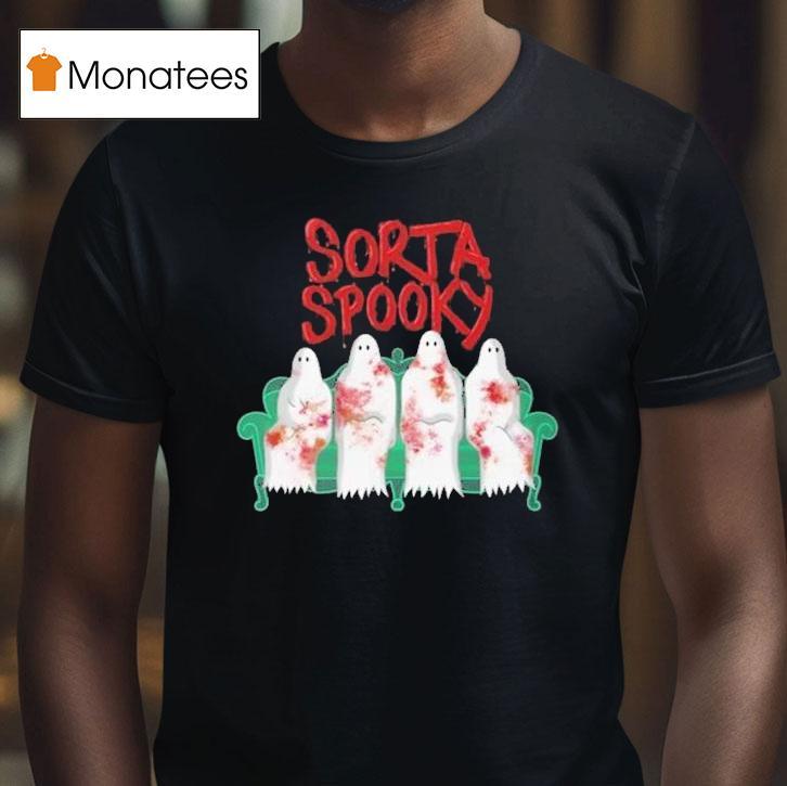 Sorta Spooky Deceased Ghostly Sofa Halloween T Shirt Sorta Spooky Deceased Ghostly Sofa Halloween T Shirt