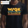 Stranger Things Season Wsqk The Squawk Fm Retro Logo T Shirt
